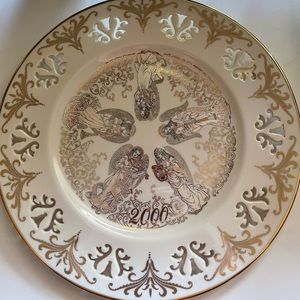 COPY - Vintage Lenox 2000 Fine China Messengers of Harmony Millennium  Plate